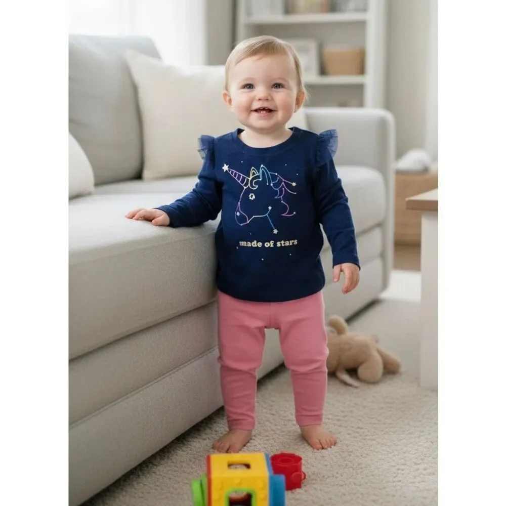 OSHKOSH B’gosh Infant Baby 6-12 Months Tops Bundle